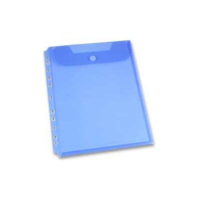 Spisovka závěsná FolderMate Clear A4, horní chlopeň, modrá, A4 – Zboží Živě