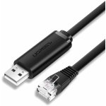 Ugreen CM204 USB - RJ45 pro síťová zařízení, 1,5m, černý – Zboží Živě