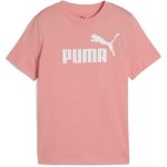 Puma ESSENTIALS NO 1 LOGO TEE G Dívčí triko růžová – Zboží Dáma