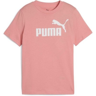 Puma ESSENTIALS NO 1 LOGO TEE G Dívčí triko růžová – Zboží Dáma