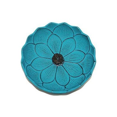Vykuřovadla Rymer Stojánek litina lotosový květ tyrkysový – Hledejceny.cz