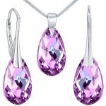 Set stříbrných šperků Vitrail Light kapka se Swarovski Crystals LSW182S – Zboží Dáma