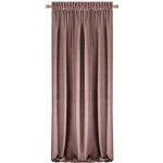 BytoTex Sametový závěs Anisa 135x270 cm na pásce - růžový – Hledejceny.cz