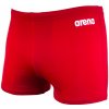 Koupací šortky, boardshorts Arena plavecké boxerky SOLID SQUAred SHORT red