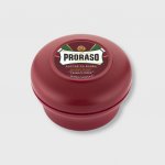 Proraso Red mýdlo na holení pro tvrdé vousy Shea Butter and Sandal Oil 150 ml – Zboží Dáma