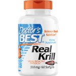 Doctor's Best Real Krill oil 350 mg 60 softgels – Hledejceny.cz