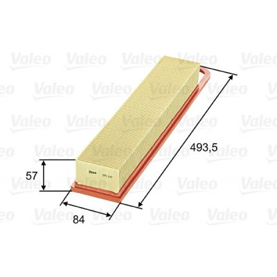 Vzduchový filtr VALEO 585247 – Hledejceny.cz