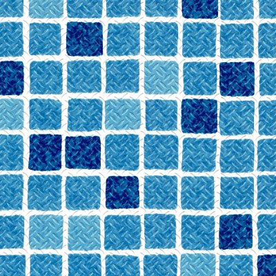 ELBE STG protiskluzová folie 2 mm Mosaic Blue 1,65m mozaika modrá