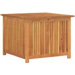 Vidaxl Zahradní úložný box 75 x 75 x 58 cm masivní akáciové dřevo 316498 HangarStore – Zboží Mobilmania