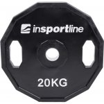inSPORTline Ruberton Pogumovaný olympijský kotouč 20 kg 50mm – Hledejceny.cz