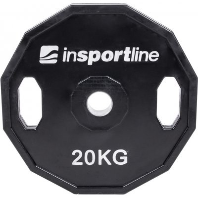 inSPORTline Ruberton Pogumovaný olympijský kotouč 20 kg,50mm – Zboží Mobilmania