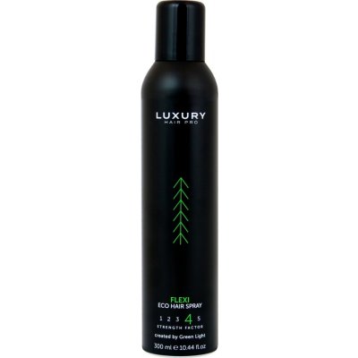 Luxury Green Light Luxury Flexi lak na vlasy se silnou fixaci 300 ml