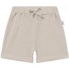 Dětské kraťasy a šortky kindsgard Muslin Shorts solmig beige