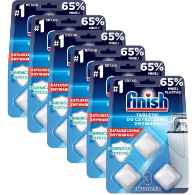 Finish Tablety do myčky nádobí Regular 6 x 3 ks – Hledejceny.cz