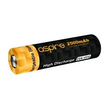 aSpire ICR baterie typ 18650 20A/40A 2600mAh