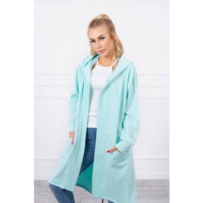 Kesi Pelerína s kapucí oversize mint – Zboží Mobilmania