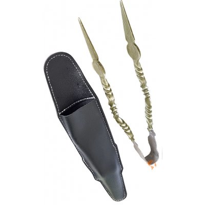 Wandy Kleště na uhlíky Zeta zlaté – Zboží Dáma