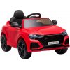 Dětské elektrické vozítko LeanToys elektrické auto Audi RS Q8 červená