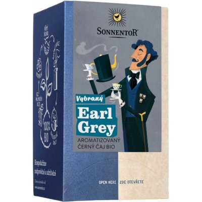 Sonnentor Earl Grey černý porcovaný čaj 27 g – Zboží Mobilmania