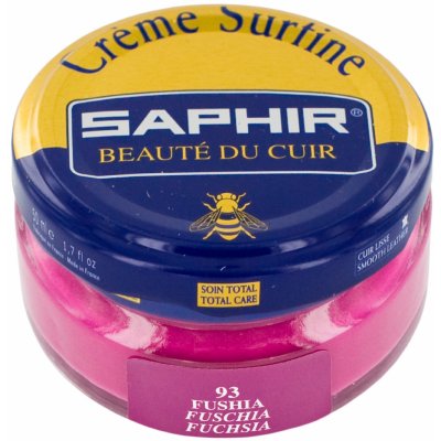 Saphir Barevný krém na kůži Creme Surfine 0032 93 Fushia 50 ml – Zboží Mobilmania