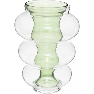 ATMOSPHERA Skleněná váza Matali Green 25,5x25,5x35 cm – Hledejceny.cz