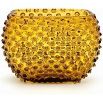 Váza 15cm - Hobnail - Ananas - amber – Hledejceny.cz