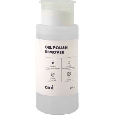 E.Mi Gel and Nail Polish Remover s dávkovačem 200 ml