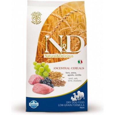 N&D Low Grain Dog Adult Mini Lamb & Blueberry 6 x 0,8 kg – Hledejceny.cz