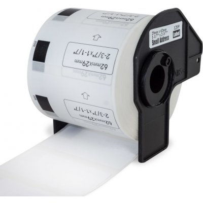 PRINTLINE kompatibilní s Brother DK-11209, papírové bílé, úzké adresy, 29 x 62mm, 800ks PLLB03, DK11209 – Hledejceny.cz