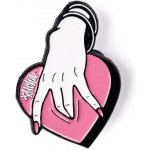 Pitcha kovový odznak HEART pink – Hledejceny.cz