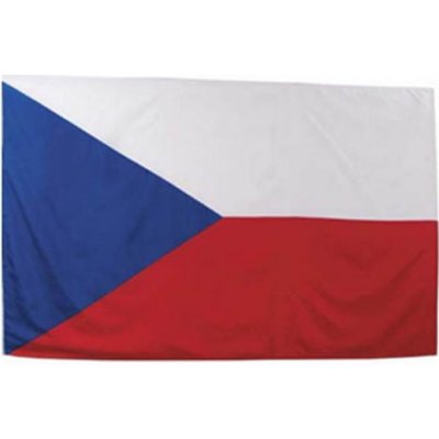 Vlajka na tyčce ČESKÁ REPUBLIKA 30x45cm – HobbyKompas.cz
