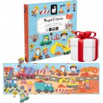 Janod Magnetistories Na stavbe – Zboží Dáma