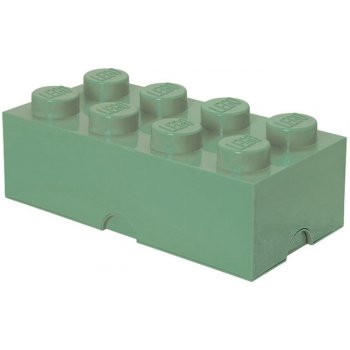 LEGO® Úložný box 25 x 50 x 18 cm army zelená