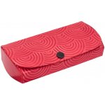 Kožené pouzdro na brýle Dračí kůže červené – Zboží Dáma