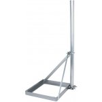 Základna OEM na dlaždici pro anténní stožáry skládaná pro d=40 až 50mm, včetně 1m stožáru MB-1/1.0S – Zboží Živě