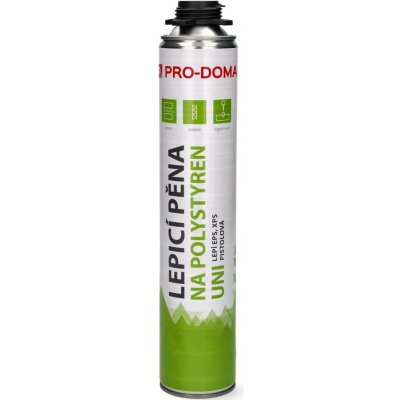 PRO-DOMA Pěna lepicí pistolová UNI na polystyren 750 ml – HobbyKompas.cz