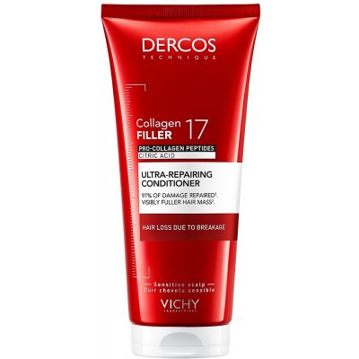 Vichy Collagen 17 Filler ultra-regenerační kondicionér s kyselinou citronovou a pro-kolagenovými peptidy 200 ml – Zboží Mobilmania