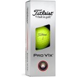 Titleist PRO V1x žluté 3 ks – Zboží Dáma