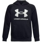Under Armour Rival Fleece Hoodie black/onyx white – Zboží Mobilmania