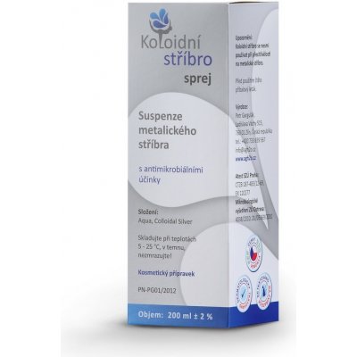 Petr Gargulák Koloidní stříbro spray 30 ppm 200 ml