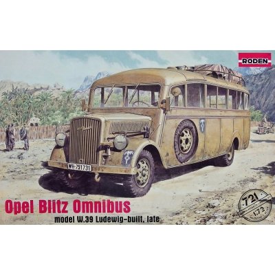 Opel Blitz Omnibus model W.39 Ludewig late Roden 721 1:72