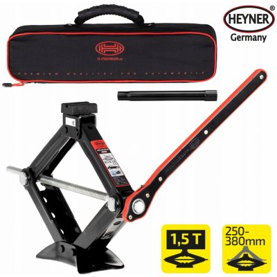 Heyner Premium Hever nůžkový s ráčnou 1,5 t | Zboží Auto