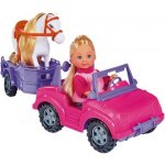 Simba Steffi Love Evička jeep + koník – Zboží Dáma
