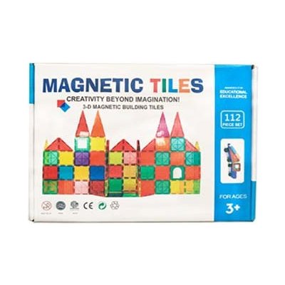 Magna-Tiles 112ks – Zboží Mobilmania