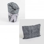 Tulimese Péřová zavinovačka středně šedá – Zboží Dáma