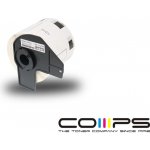 Kvalitní-tonery Brother papírové štítky 29mm x 62mm, bílá, 800 ks, DK11209, pro tiskárny řady QL – Zboží Živě