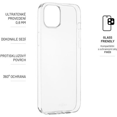 FIXED Skin ultratenký gelový Apple iPhone 15 čiré FIXTCS-1200 – Zbozi.Blesk.cz