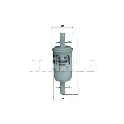 Palivový filtr MAHLE ORIGINAL KL 97 OF (KL97OF) – Zbozi.Blesk.cz