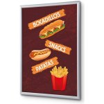 Jansen Display Set klaprámu A4, Svačiny, španělsky, 241 x 328 mm – Zboží Živě