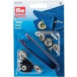 Knoflíky kovové JEANS - 17 mm - PRYM varianta nikl – Hledejceny.cz